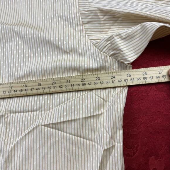 VTG Polo Ralph Lauren Shirt Mens 16 33 Pinstripe French Cuff New w/Tags *read - Picture 7 of 13